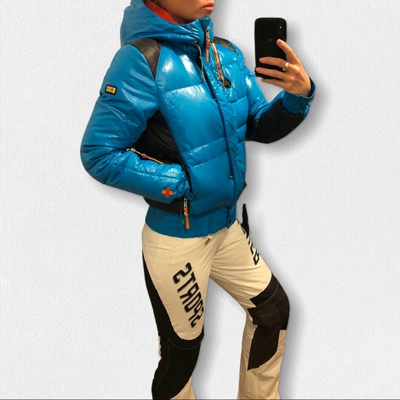 rossignol Jackets & Blazers - Rossignol Castelbajac down ski jacket S